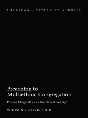 cover image of Preaching to Multiethnic Congregation
